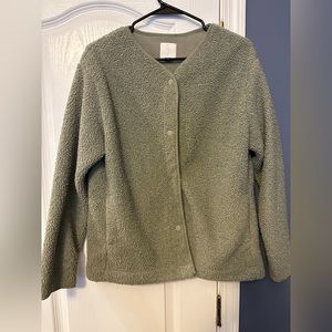 Women’s green corduroy jacket